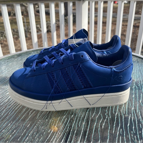 Adidas Y-3 Yohji Yamamoto Hicho Shoes Unity Ink Blue Mens Size 5 / Wmns 6 IE9542 - Picture 1 of 8